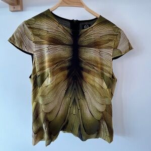 (AMAZING) McQ silk top by Alexander McQueen